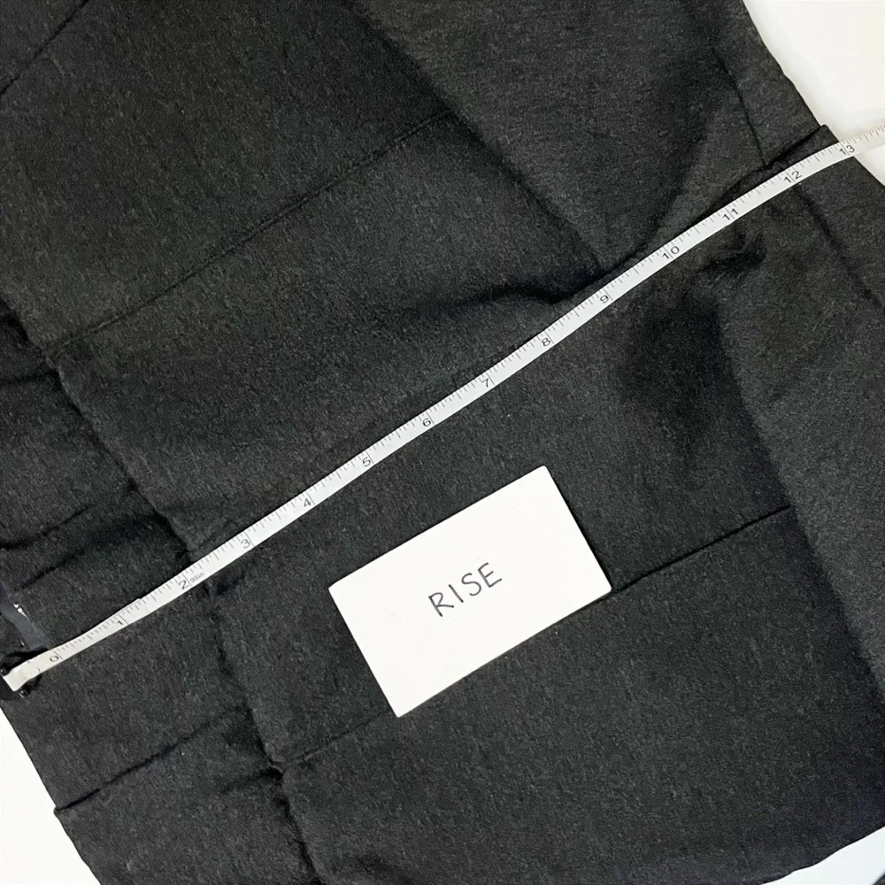 Universal Standard NWT‎ Smart Signature Ponte Pants XS charcoal gray side slit